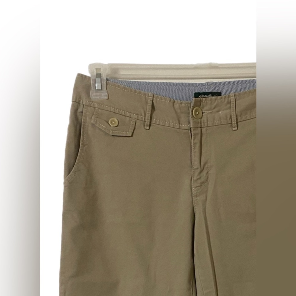 Eddie Bauer Women’s Khaki Capris Size 6 - Picture 4 of 9